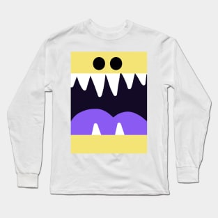 Yellow Monster or Dino Long Sleeve T-Shirt